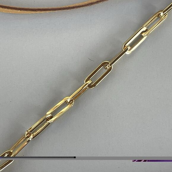 Gucci GG Canvas Tan Tiger Charm Jackie Gold Chain Shoulder Bag Tom Ford Era - Picture 7 of 16